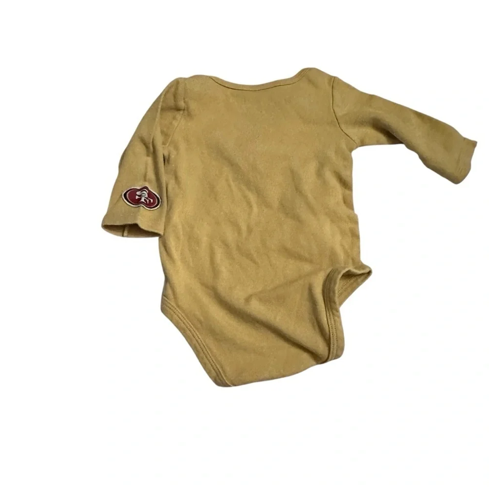 Team Apparel 49ers Baby Bodysuit - Gold